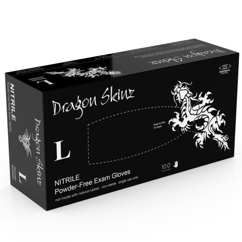 Black Cobra Nitrile Exam Gloves