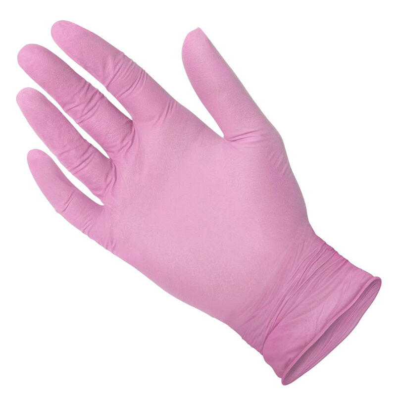 PinkCare 200 Nitrile Exam Gloves - Image 3